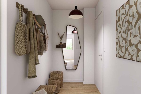 Le T2 de la résidence Marianne est un appartement lumineux tout confort